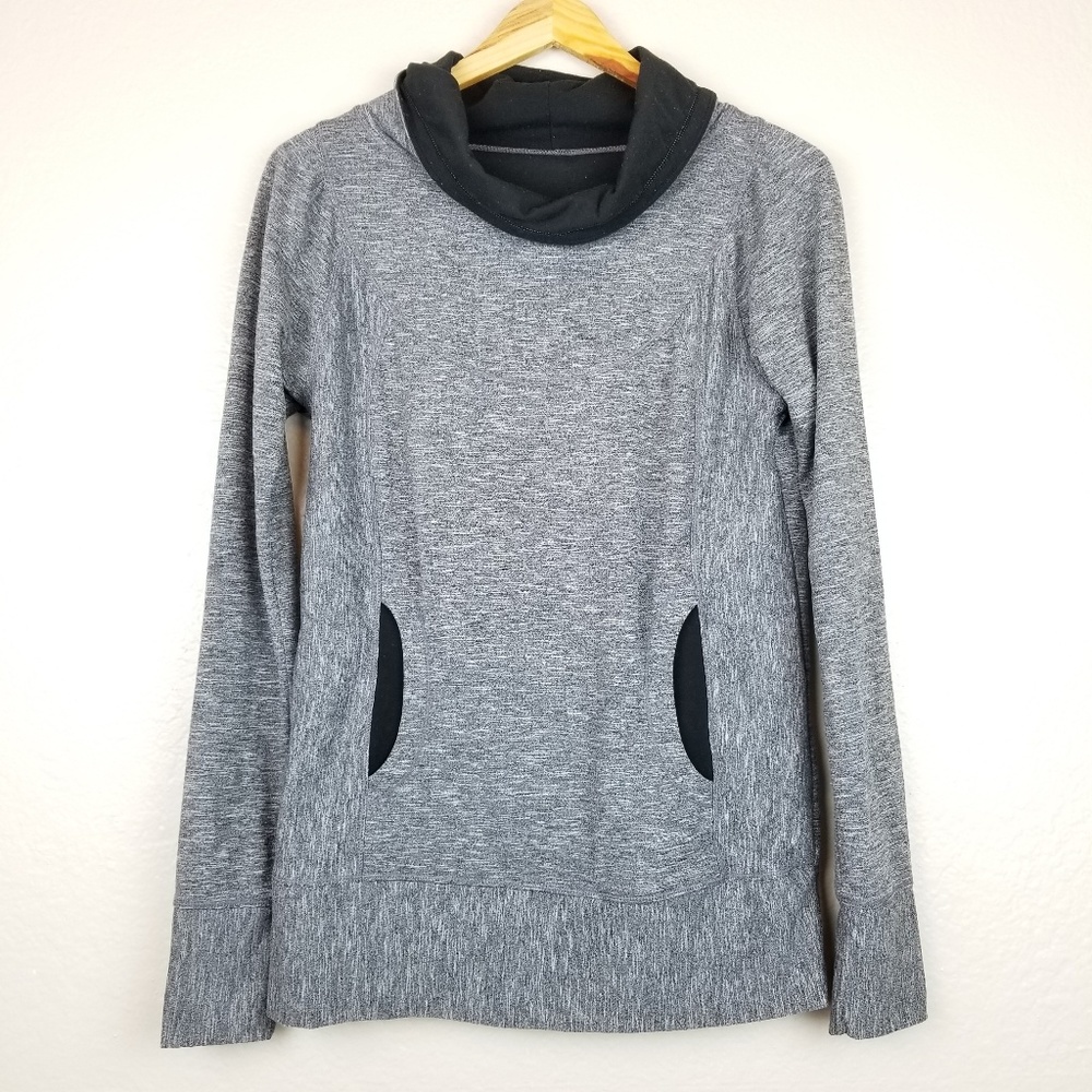 😀 PrAna 'Ember Top' Pullover Cowl Neck Sweatshirt - Picture 2 of 8